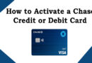 Activate a chase credit Card