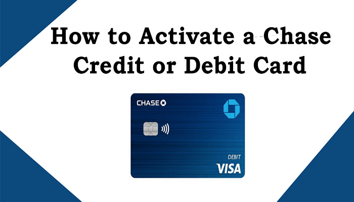 Activate a chase credit Card