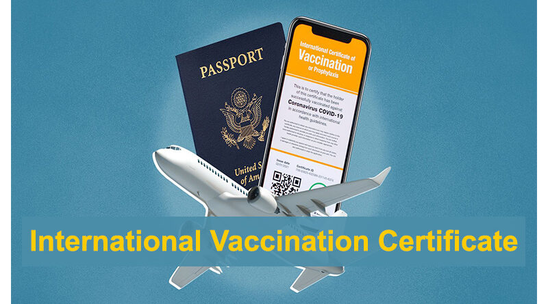International Vaccination Certificate