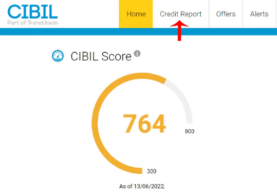 How to Check and Download CIBIL Report Free Step 5