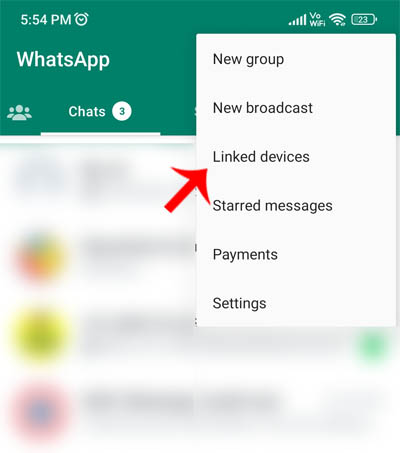 Ek Hee WhatsApp Ko Do Alag-Alag Phone Mein Chalaen Step 5