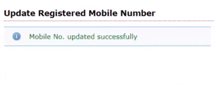 HP Gas Mobile Number Update Step 5