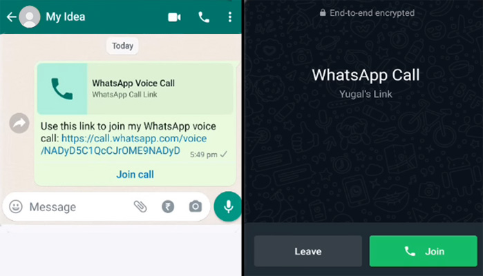 How to Join Call Link on WhatsApp