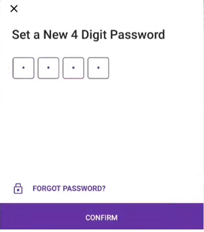 How to change PhonePe password Step 5