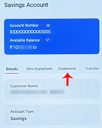 Vyom Bank Statement Kaise Nikale Step 5