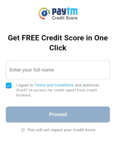 Paytm Se CIBIL Score Check Kare Step 3