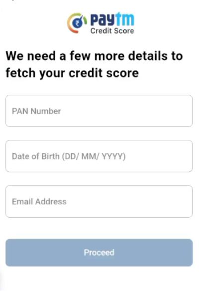 Paytm Se CIBIL Score Check Kare Step 4