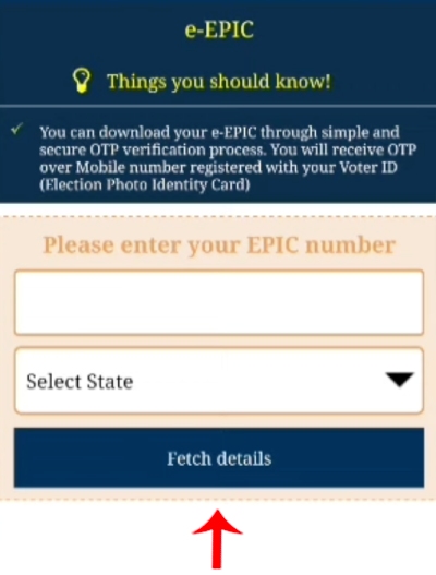 Voter ID Card Download Kaise Kare Step 8