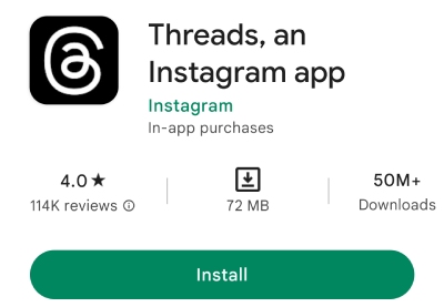 Threads Application Me Login Kaise Kare Step 1