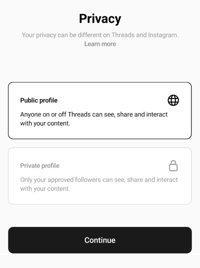 Threads Application Me Login Kaise Kare Step 4