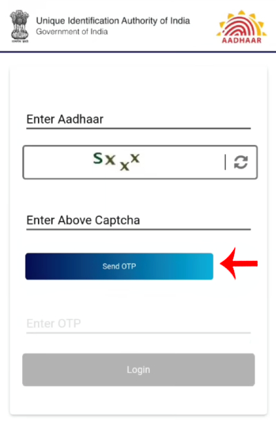 New Aadhaar Card Download Kaise Kare Step 2