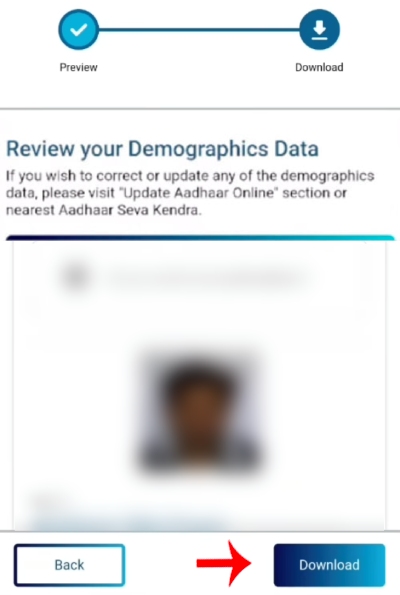 New Aadhaar Card Download Kaise Kare Step 4