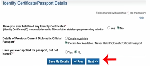 Online Passport Kaise Apply Kare Step 11