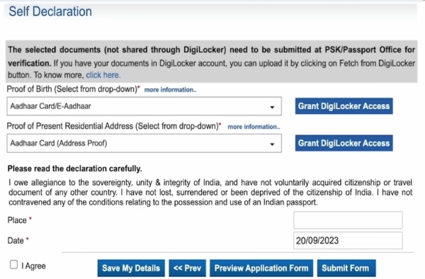 Online Passport Kaise Apply Kare Step 14