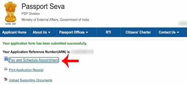 Online Passport Kaise Apply Kare Step 15