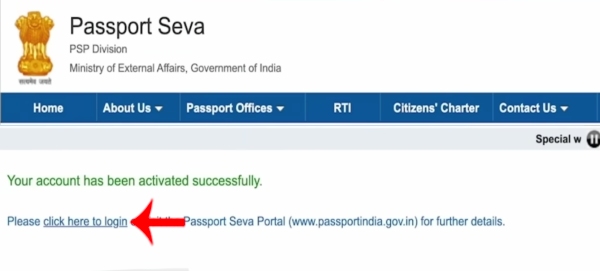 passportindia gov Website Par Registration Kaise Kare Step 7