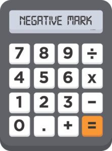 Negative Marking Calculator Home